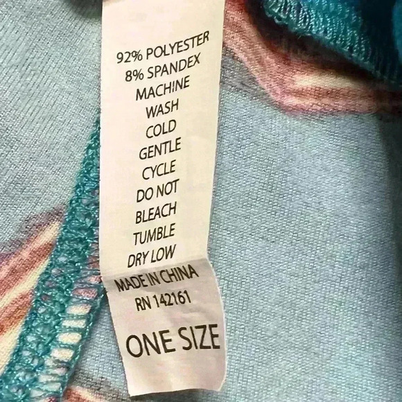 LuLaroe Womens Take Out and Cake Print Leggings Set of 2 One Size - Picture 9 of 10